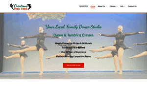 Creationsdancestudio.com thumbnail