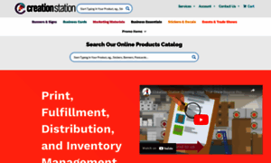 Creationstationprinting.com thumbnail