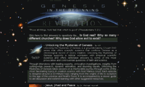 Creationtoprophecy.org thumbnail