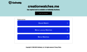 Creationwatches.me thumbnail