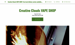 Creative-clouds-vape-shop.business.site thumbnail