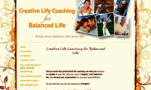 Creative-life-coaching-for-balanced-life.com thumbnail