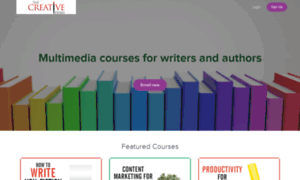 Creative-penn-courses.usefedora.com thumbnail