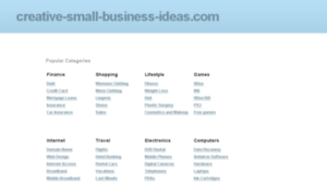 Creative-small-business-ideas.com thumbnail