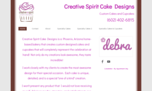 Creative-spirit-cake-designs.com thumbnail