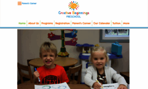 Creativebeginningspreschool.org thumbnail