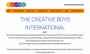 Creativeboysinternational.com thumbnail