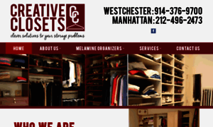 Creativeclosets.info thumbnail