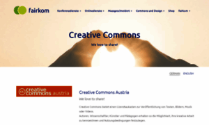 Creativecommons.at thumbnail