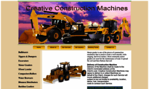 Creativeconstructionmachines.com thumbnail