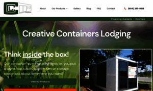 Creativecontainerslodging.com thumbnail