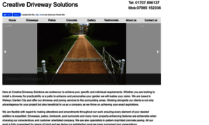 Creativedrivewaysolutions.co.uk thumbnail