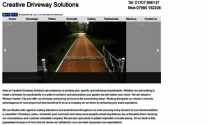 Creativedrivewaysolutions.com thumbnail