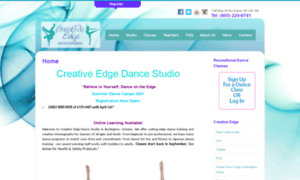 Creativeedgedance.ca thumbnail