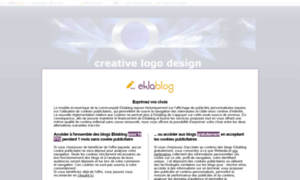 Creativelogodesign.eklablog.com thumbnail