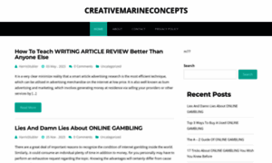 Creativemarineconcepts.com thumbnail