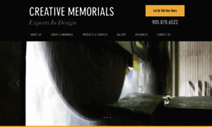 Creativememorials.on.ca thumbnail