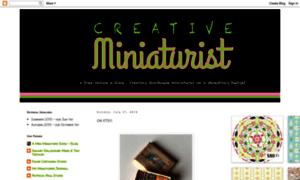 Creativeminiaturist.blogspot.com thumbnail