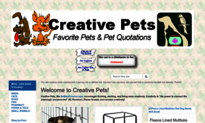 Creativepets.com thumbnail