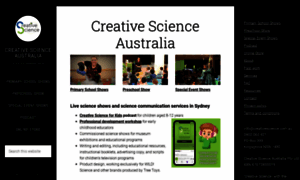 Creativescience.com.au thumbnail
