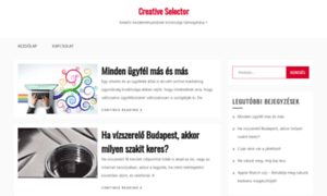 Creativeselector.hu thumbnail