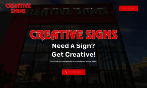 Creativesignsutah.com thumbnail