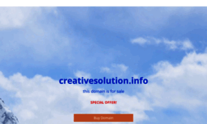 Creativesolution.info thumbnail
