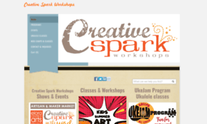 Creativesparkworkshops.com thumbnail