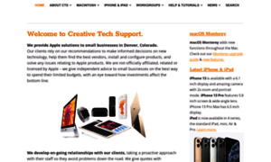 Creativetechsupport.com thumbnail