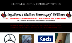 Creativetemporarytattoos.com thumbnail