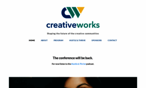 Creativeworksconference.com thumbnail