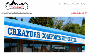 Creaturecomfortspetcenter.com thumbnail