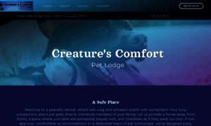 Creaturescomfortpetlodge.com thumbnail