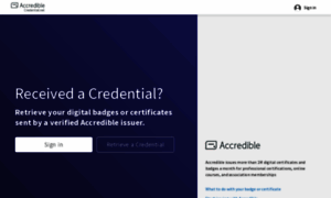 Credential.net thumbnail