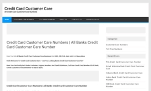 Credit-card-customer-care.xyz thumbnail