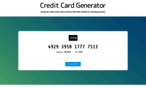 Credit-card-generator.xyz thumbnail