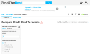 Credit-card-machines.findthebest.com thumbnail