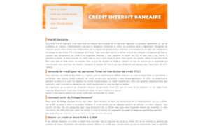 Credit-interdit-bancaire.fr thumbnail