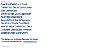 Creditcard-lawsuit.com thumbnail