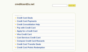 Creditcard2u.net thumbnail