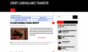 Creditcardbalancetransfer.org thumbnail