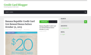 Creditcardblogger.com thumbnail