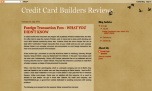 Creditcardbuildersreviews.blogspot.in thumbnail
