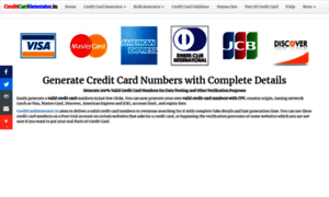 Creditcardgenerator.in thumbnail