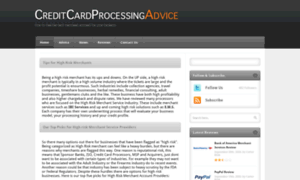 Creditcardprocessingadvice.com thumbnail