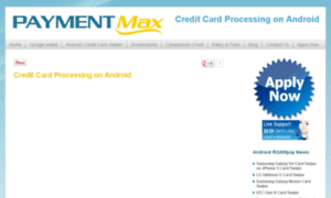 Creditcardprocessingonandroid.com thumbnail