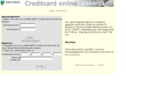Creditcards.abnamro.nl thumbnail