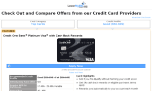 Creditcards.lowermybills.com thumbnail