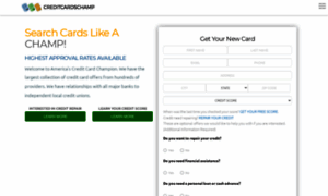 Creditcardschamp.com thumbnail