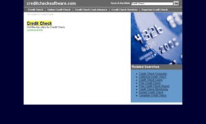 Creditchecksoftware.com thumbnail